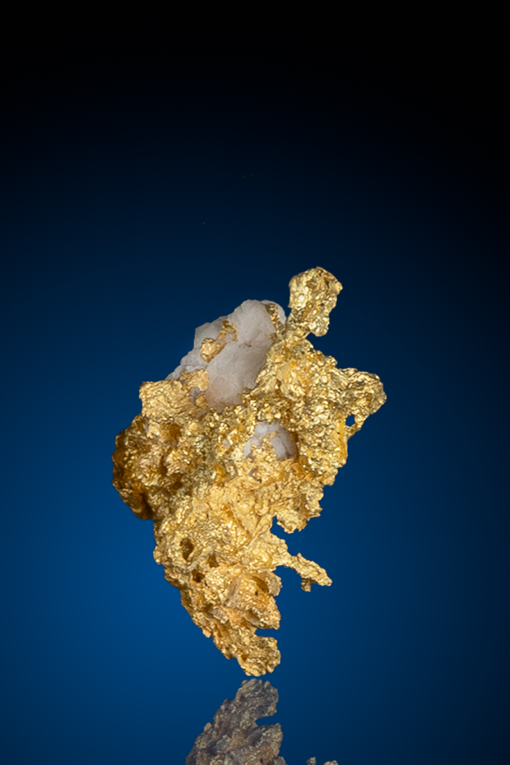 (image for) Beautiful Gold Quartz from the Alleghany Mining District - 1.27 grams